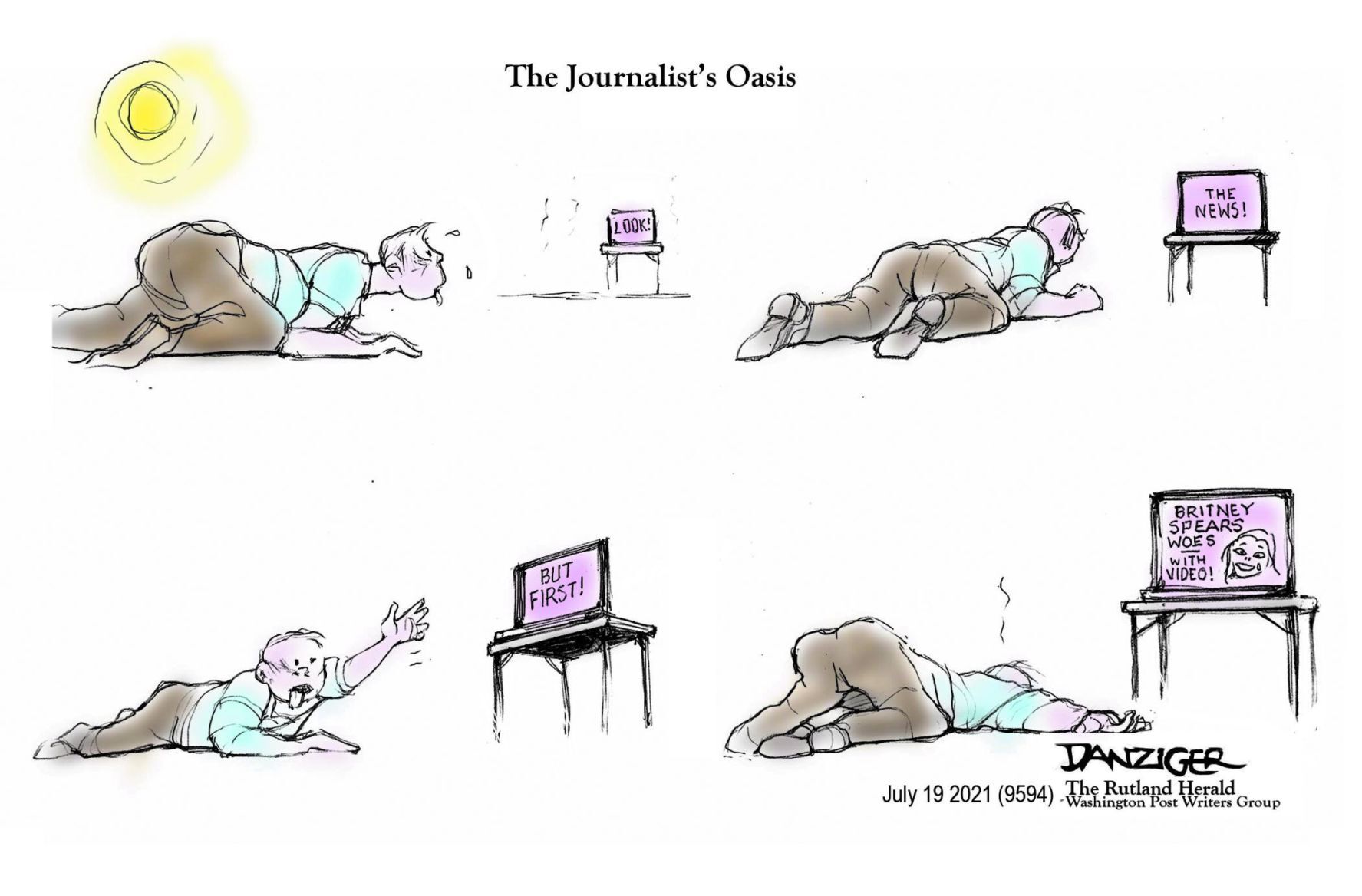 Jeff Danziger cartoon